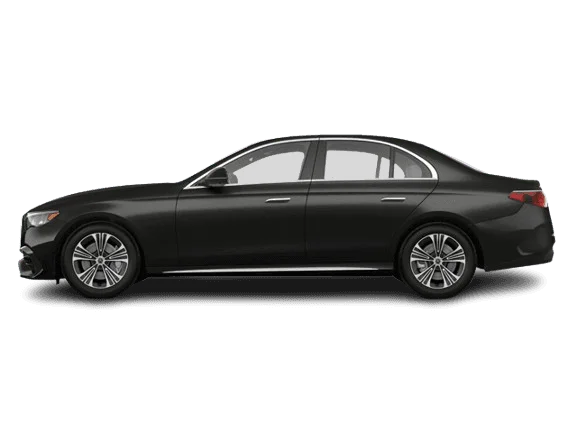 Mercedes E-Class executive sedan black car service Boston